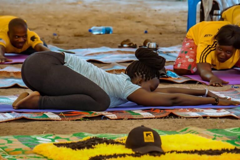 The Power of Yoga: Supporting Refugees in Kakuma Camp.